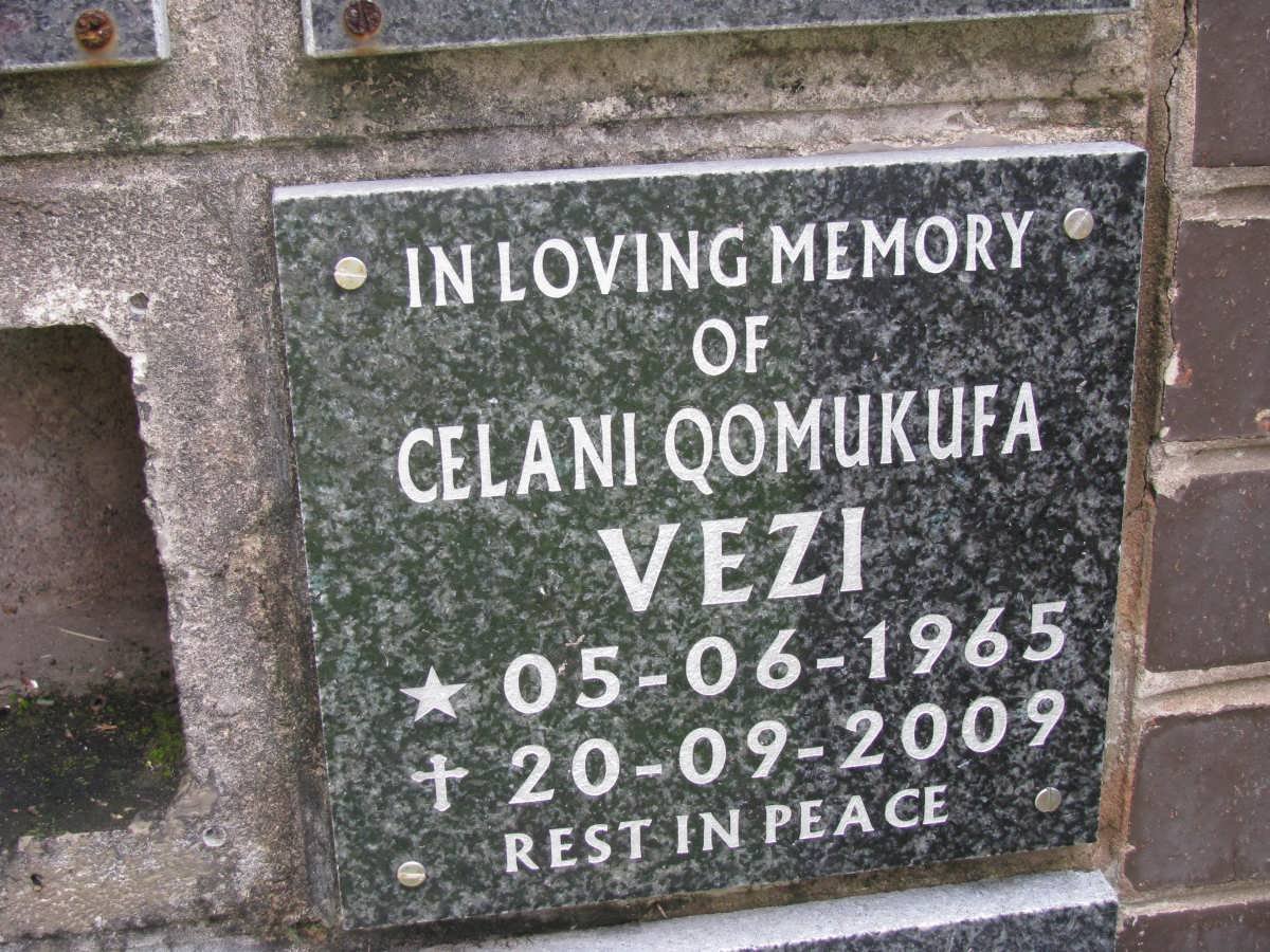 VEZI Celani Qomukufa 1965-2009
