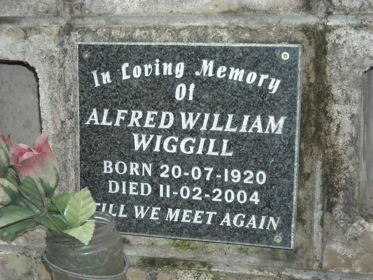 WIGGILL Alfred William 1920-2004