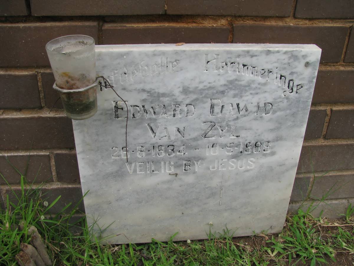ZYL Edward David, van 1934-1989
