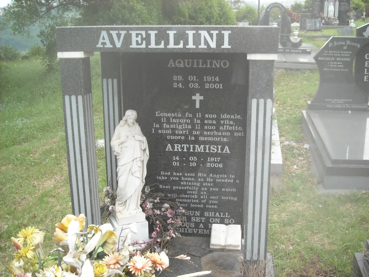 AVELLINI Aquilino 1914-2001 &amp; Artimisia 1917-2006