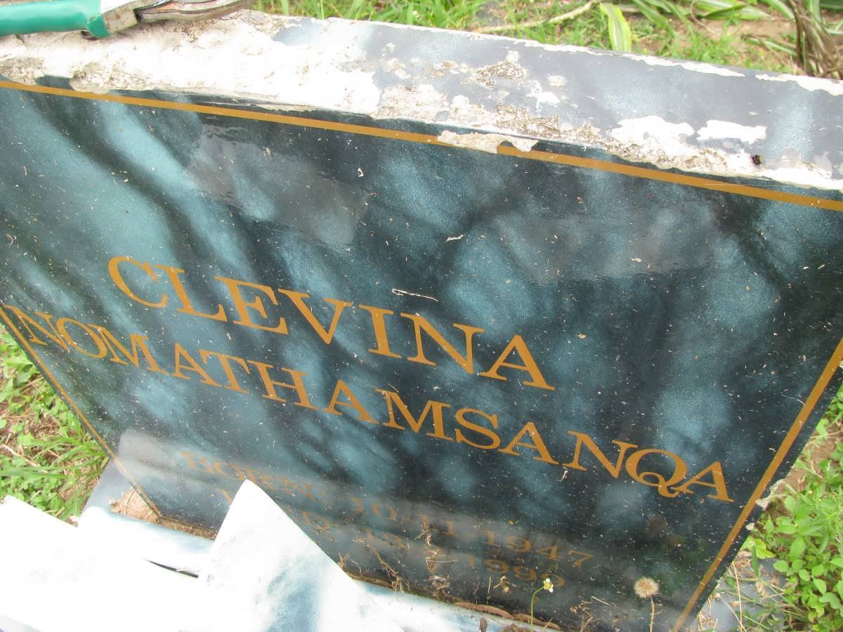 AMSANQA Clevina Nomath 1947-19??