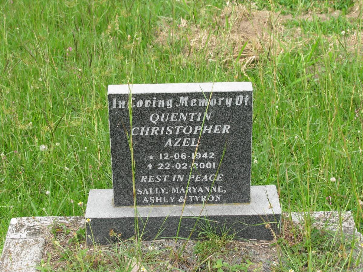 AZEL Quentin Christopher 1942-2001