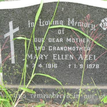 AZEL Mary Ellen 1916-1978