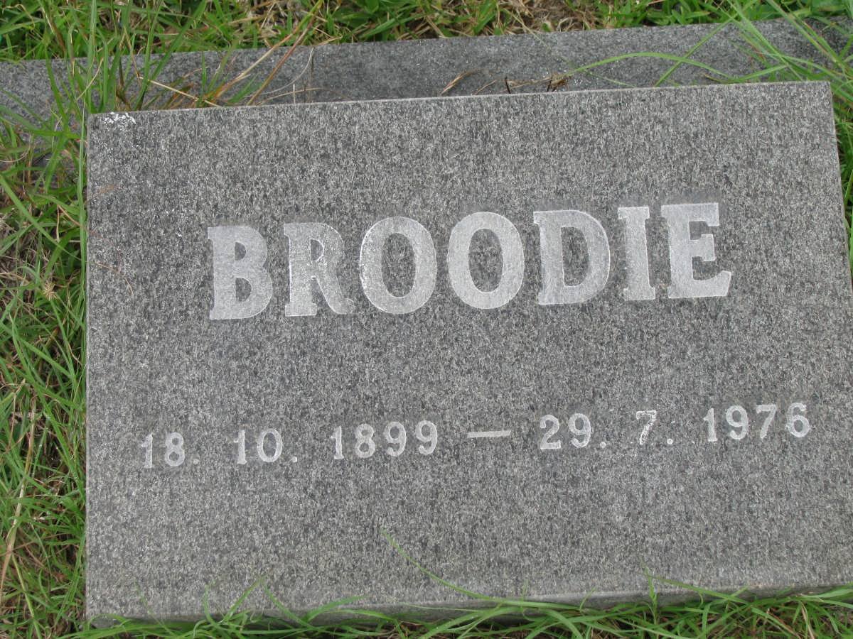 BROODIE 1899-1976