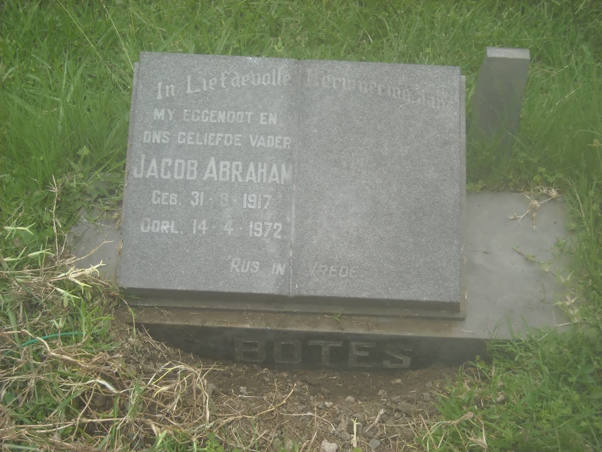 BOTES Jacob Abraham 1917-1972