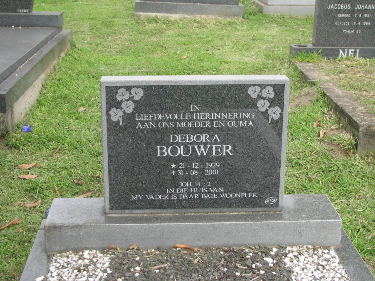 BOUWER Debora 1929-2001