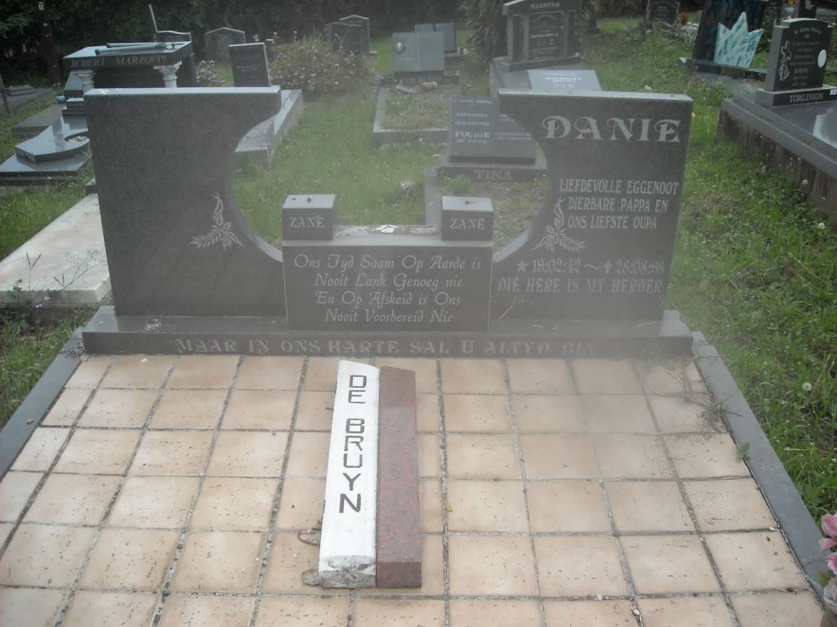 BRUYN Danie, de 1912-1988