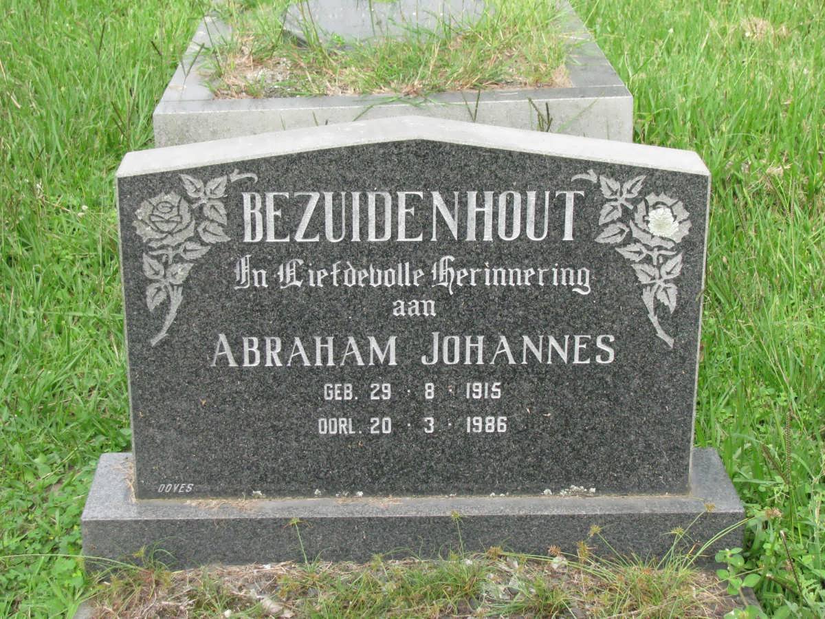 BEZUIDENHOUT Abraham Johannes 1915-1986