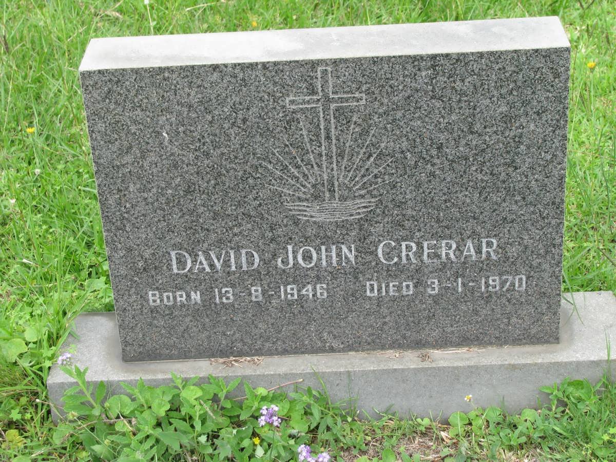 CRERAR David John 1946-1970