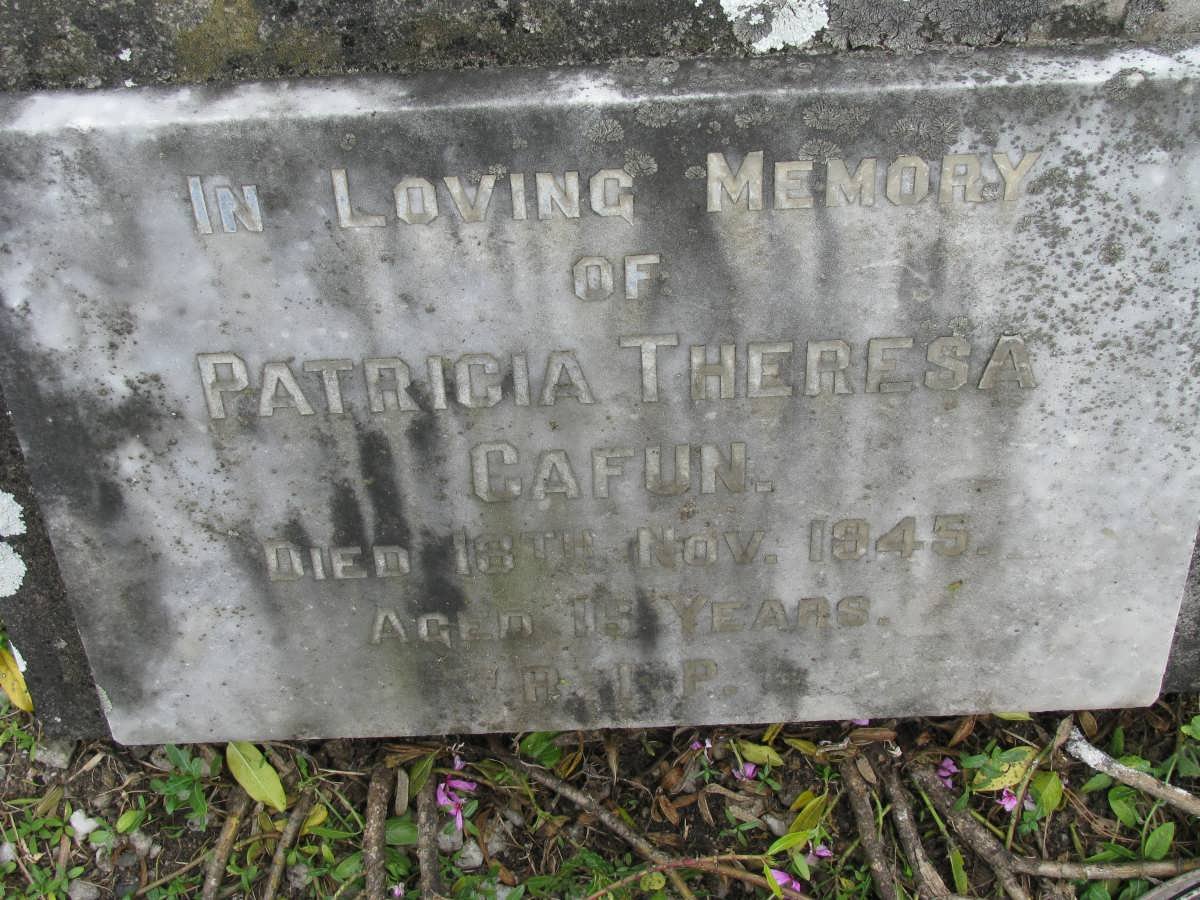 CAFUN Patricia Theresa -1945