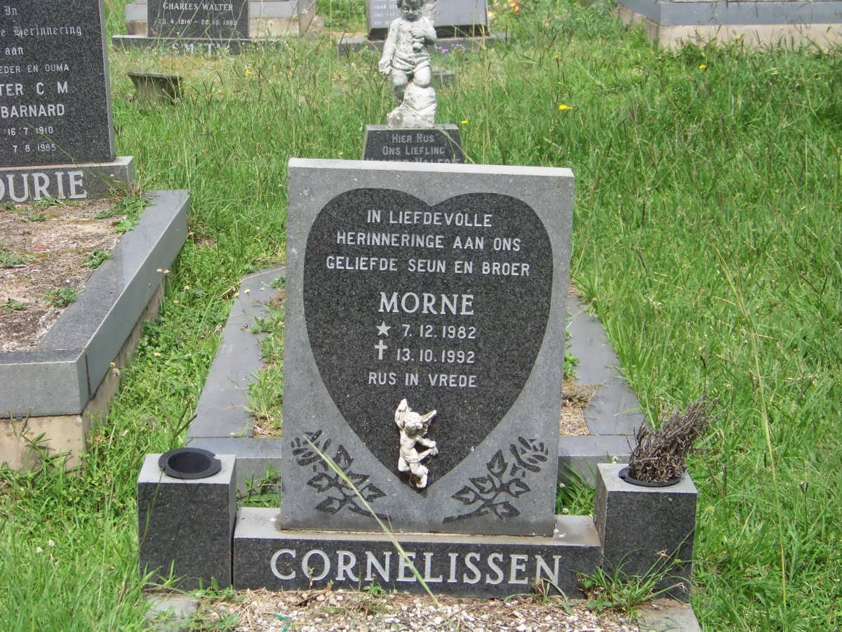 CORNELISSEN Morne 1982-1992