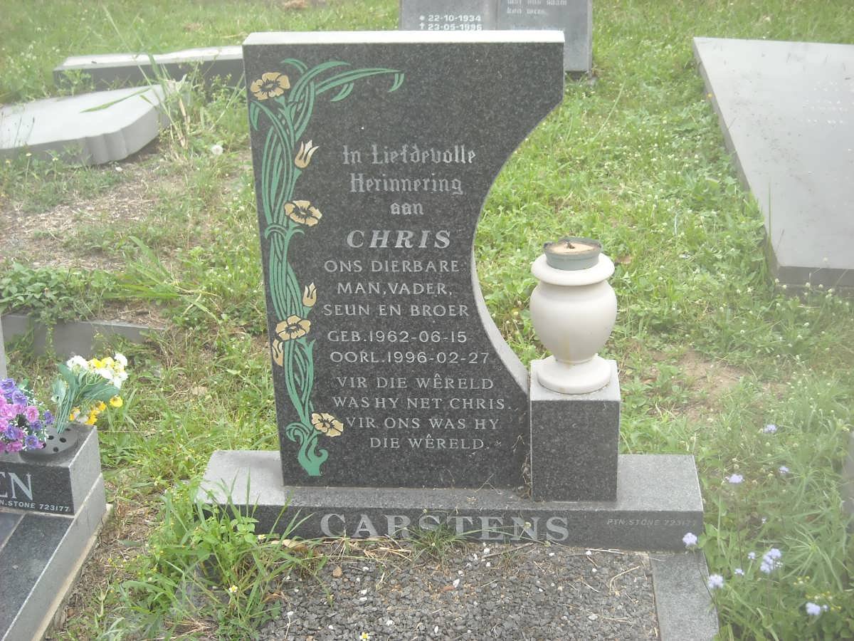 CARSTENS Chris 1962-1996