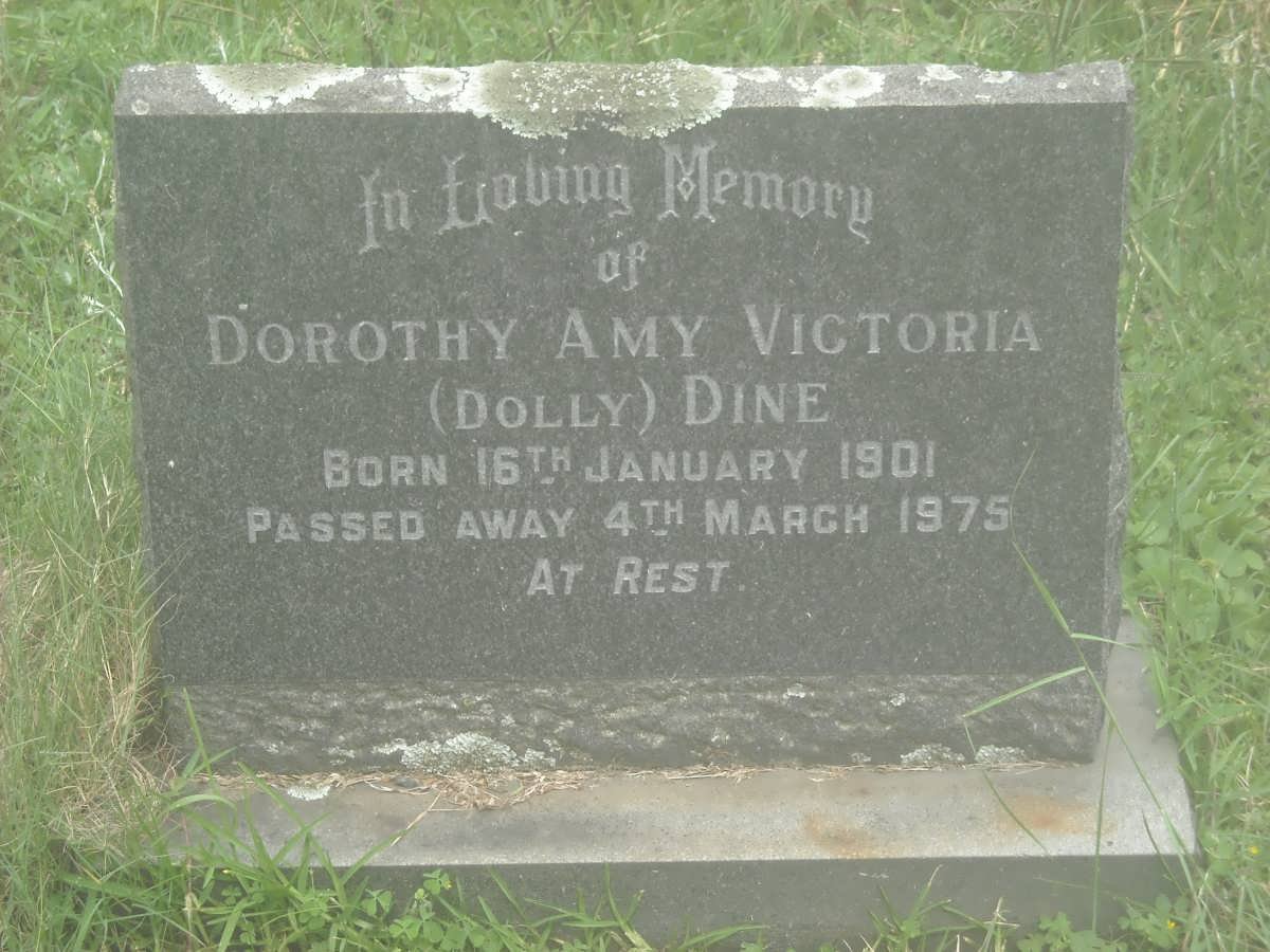 DINE Dorothy Amy Victoria 1901-1975