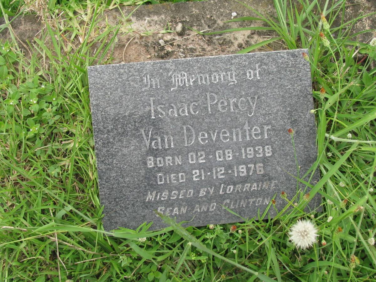 DEVENTER Isaac Percy, van 1938-1979
