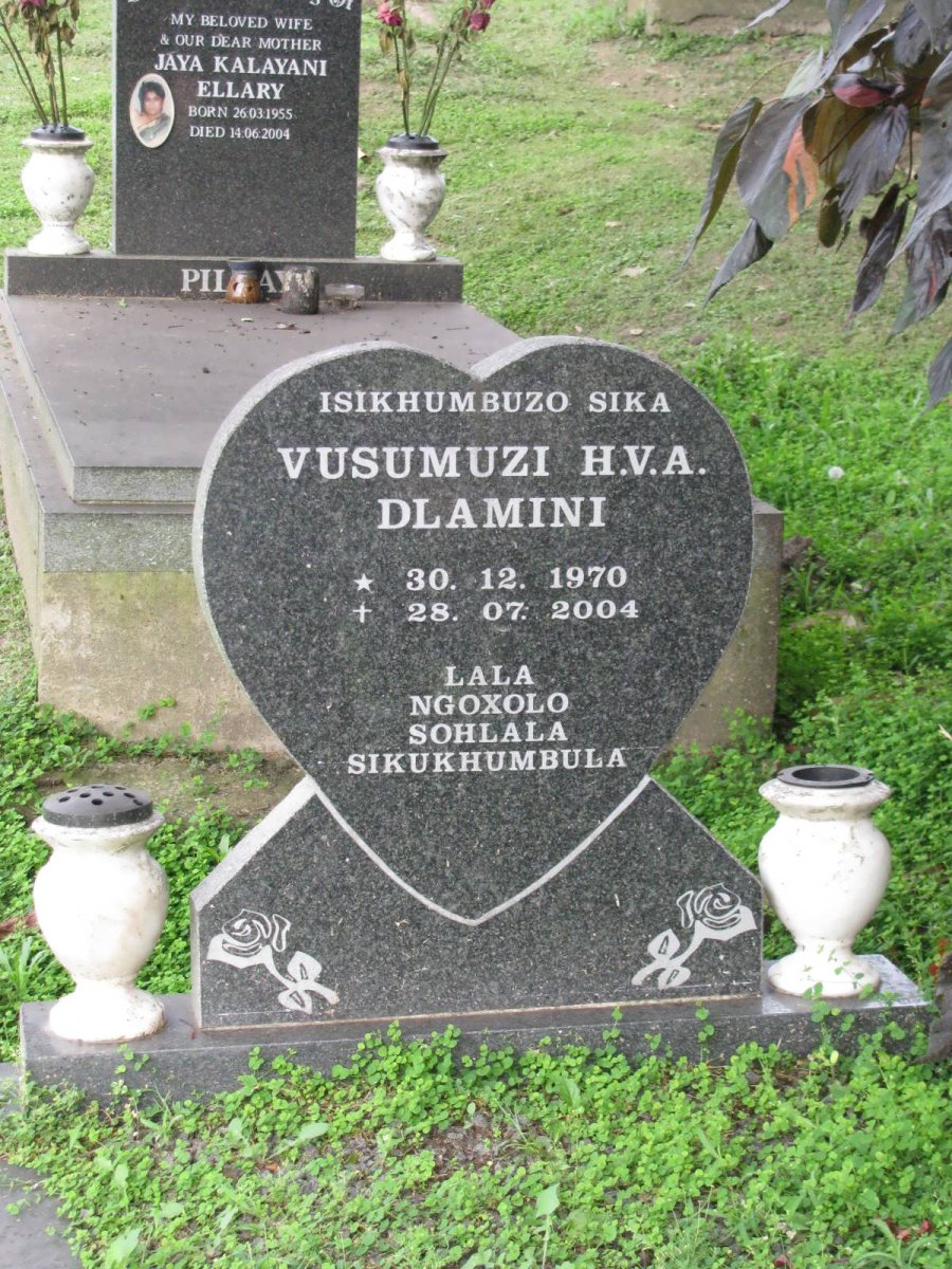 DLAMINI Vusumuzi H.V.A. 1970-2004