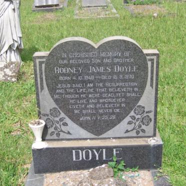 DOYLE Rodney James 1948-1970 :: DOYLE Weny Millicent -1987