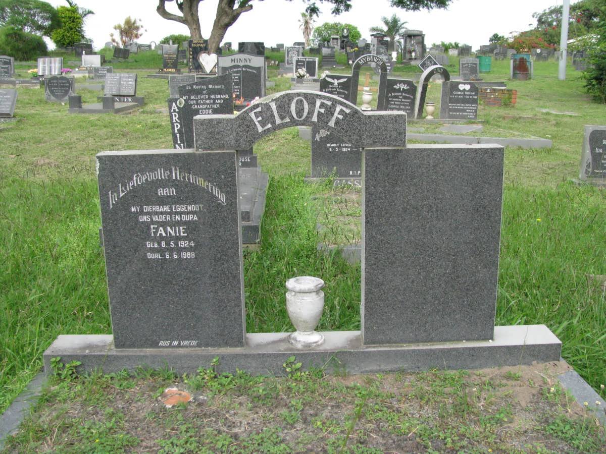 ELOFF Fanie 1924-1988