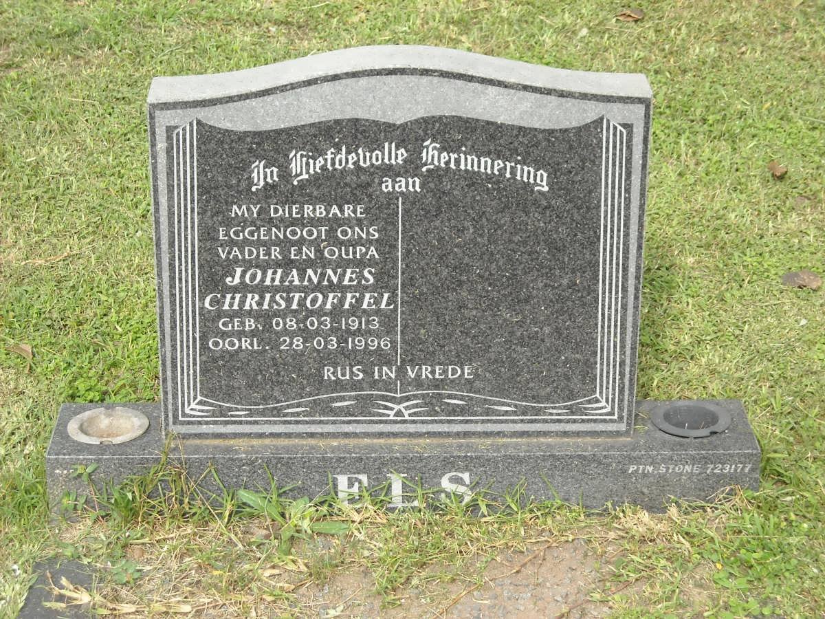 ELS Johannes Christoffel 1913-1996
