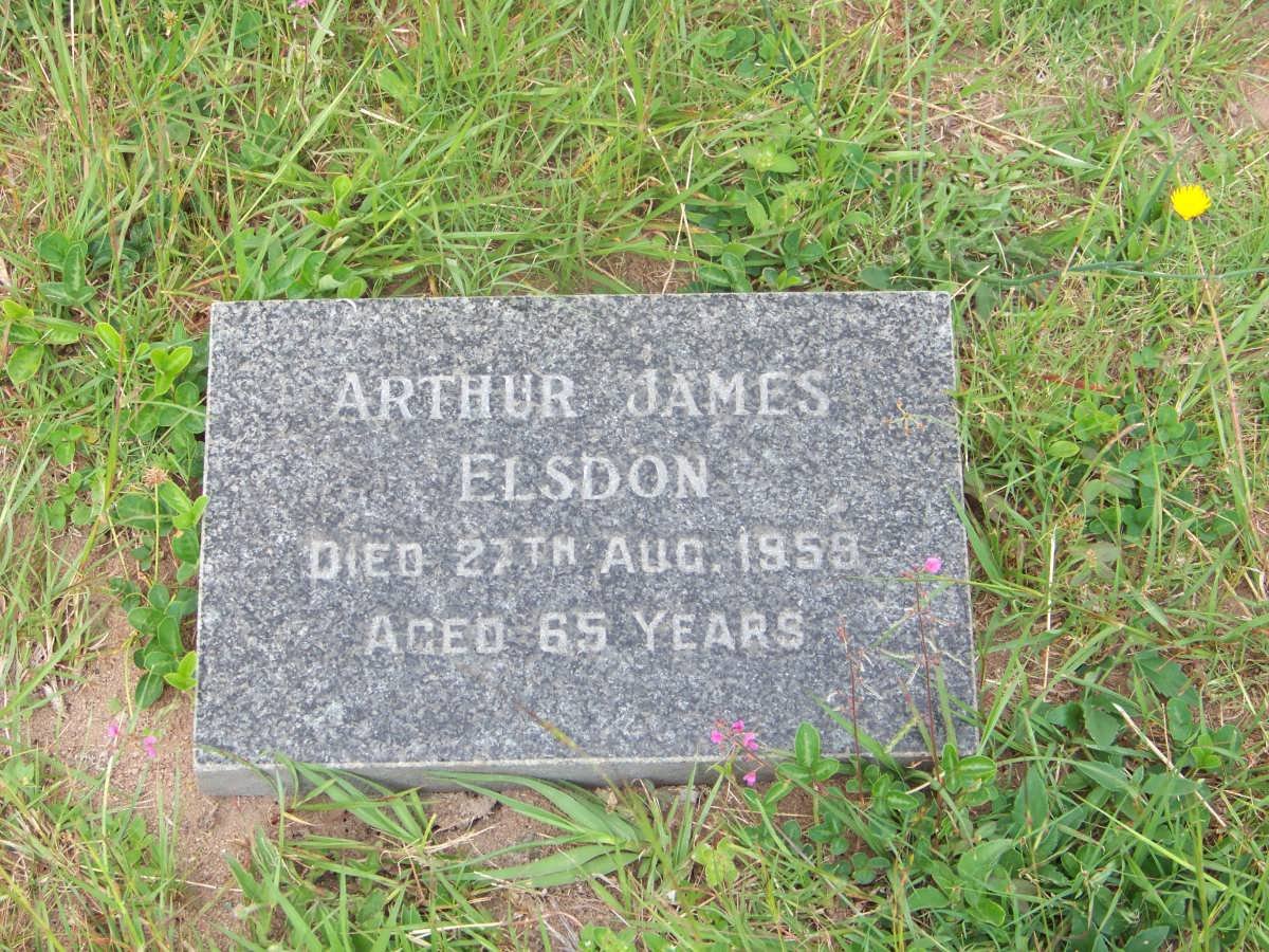 ELSDON Arthur James -1959