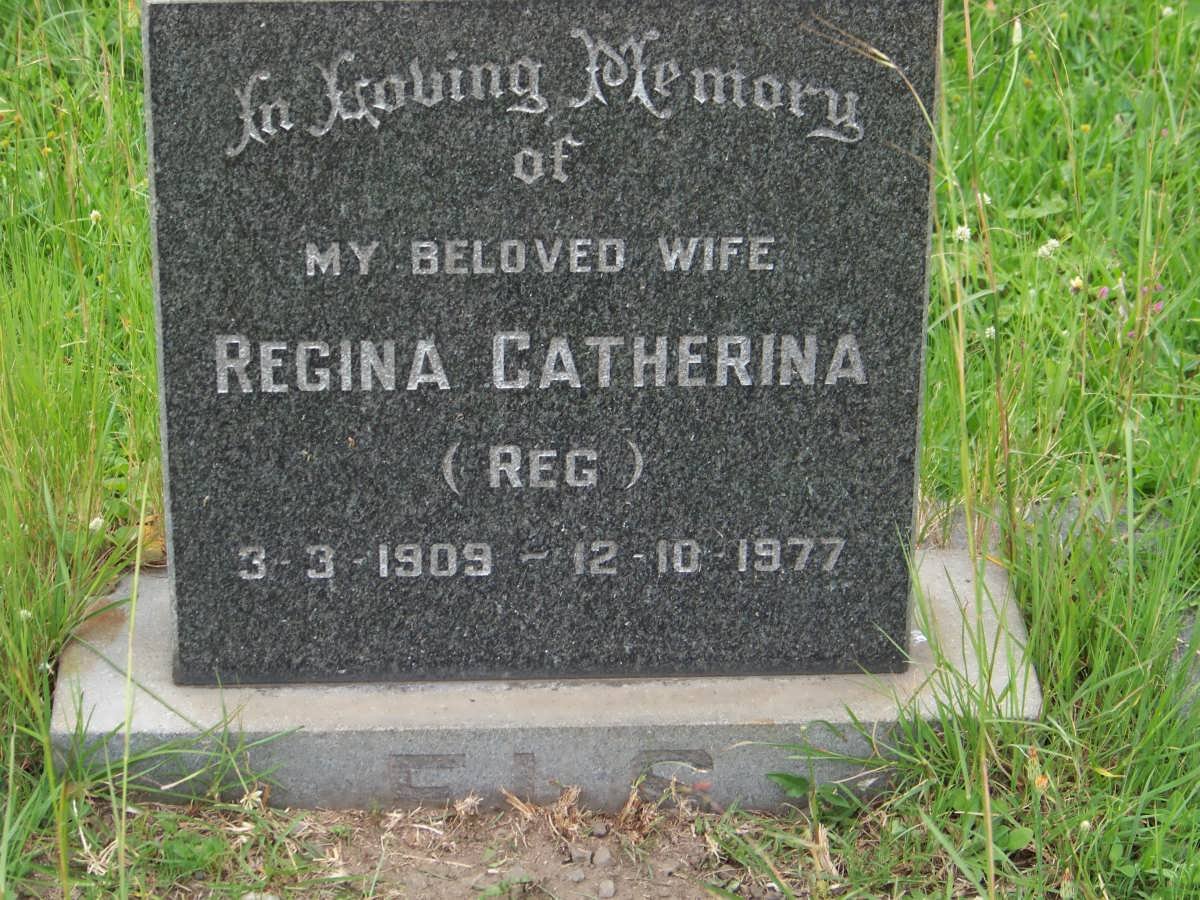 ELS Regina Catherina 1909-1977