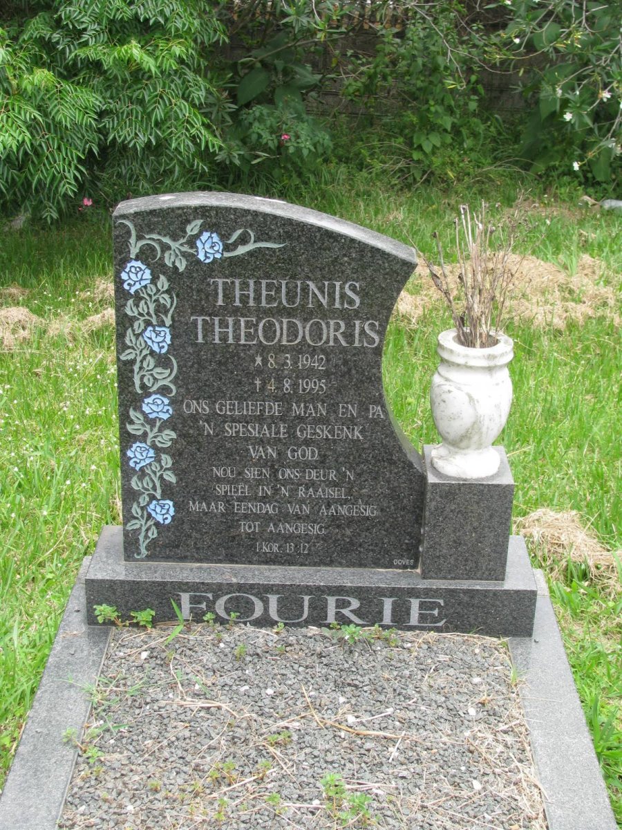 FOURIE Theunis Theodoris 1942-1995