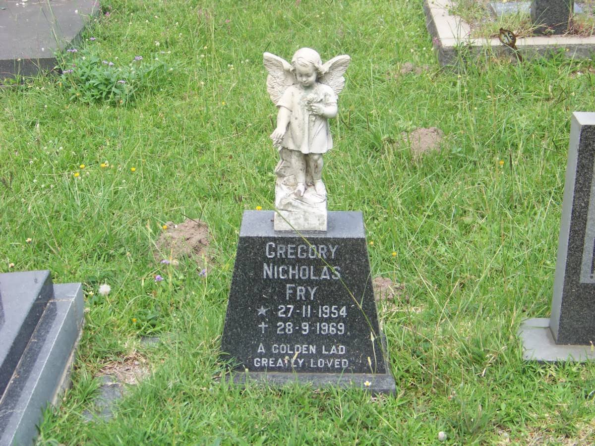 FRY Gregory Nicholas 1954-1969