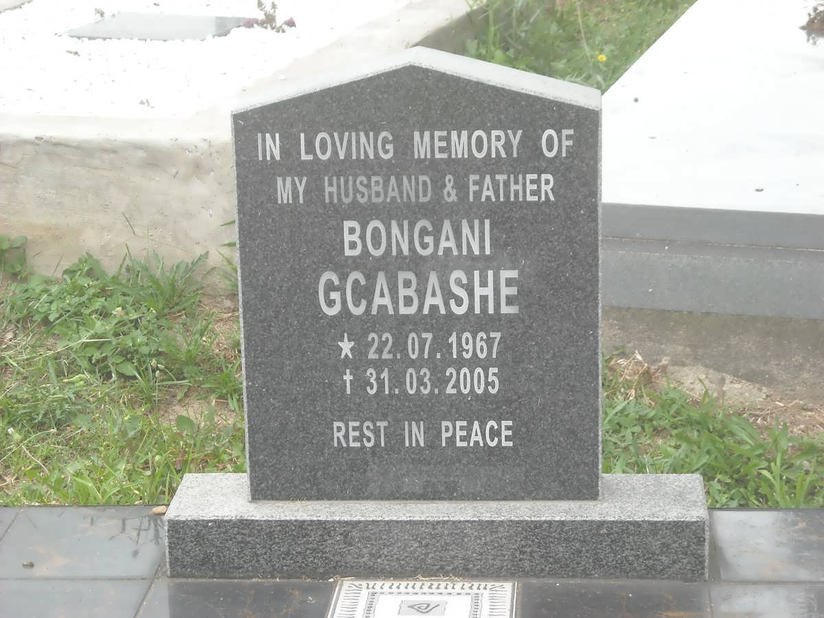 GCABASHE Bongani 1967-2005