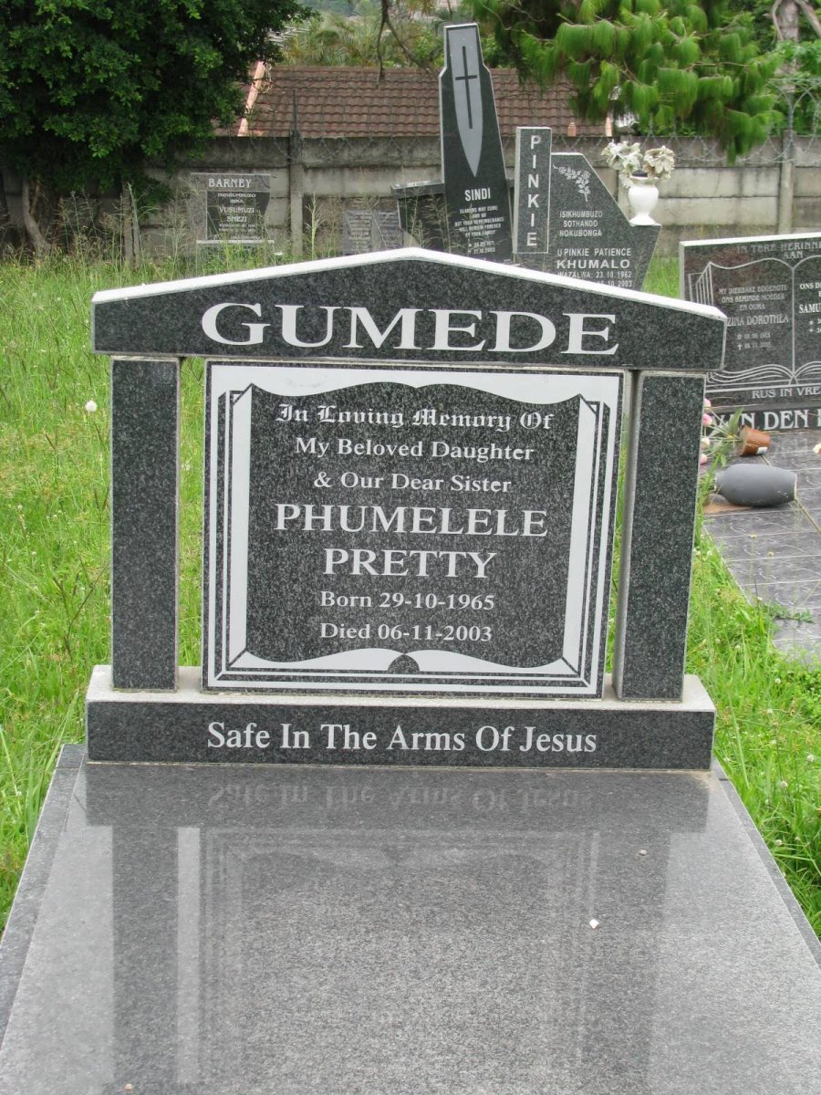 GUMEDE Phumelele Pretty 1965-2003