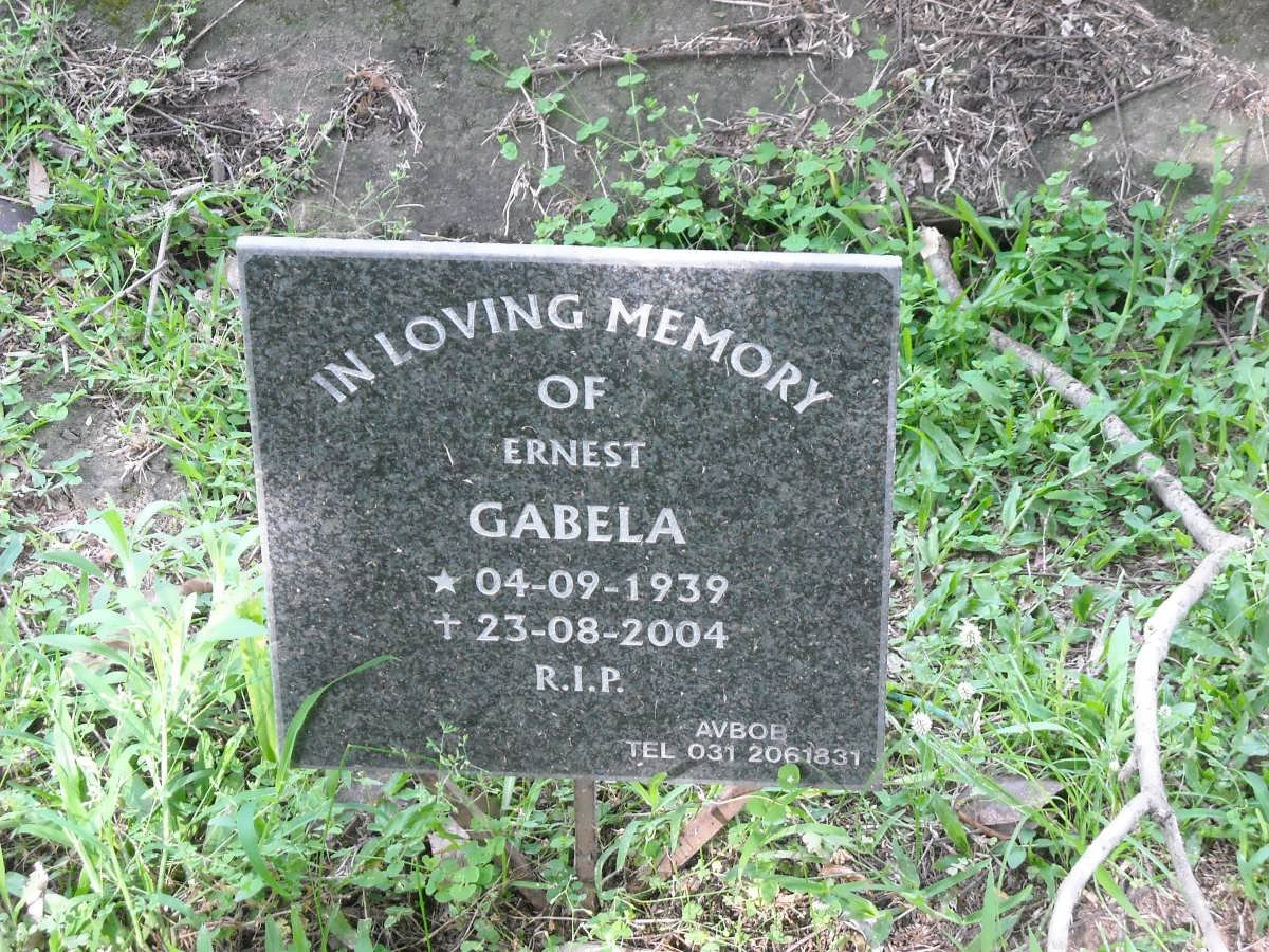 GABELA Ernest 1939-2004