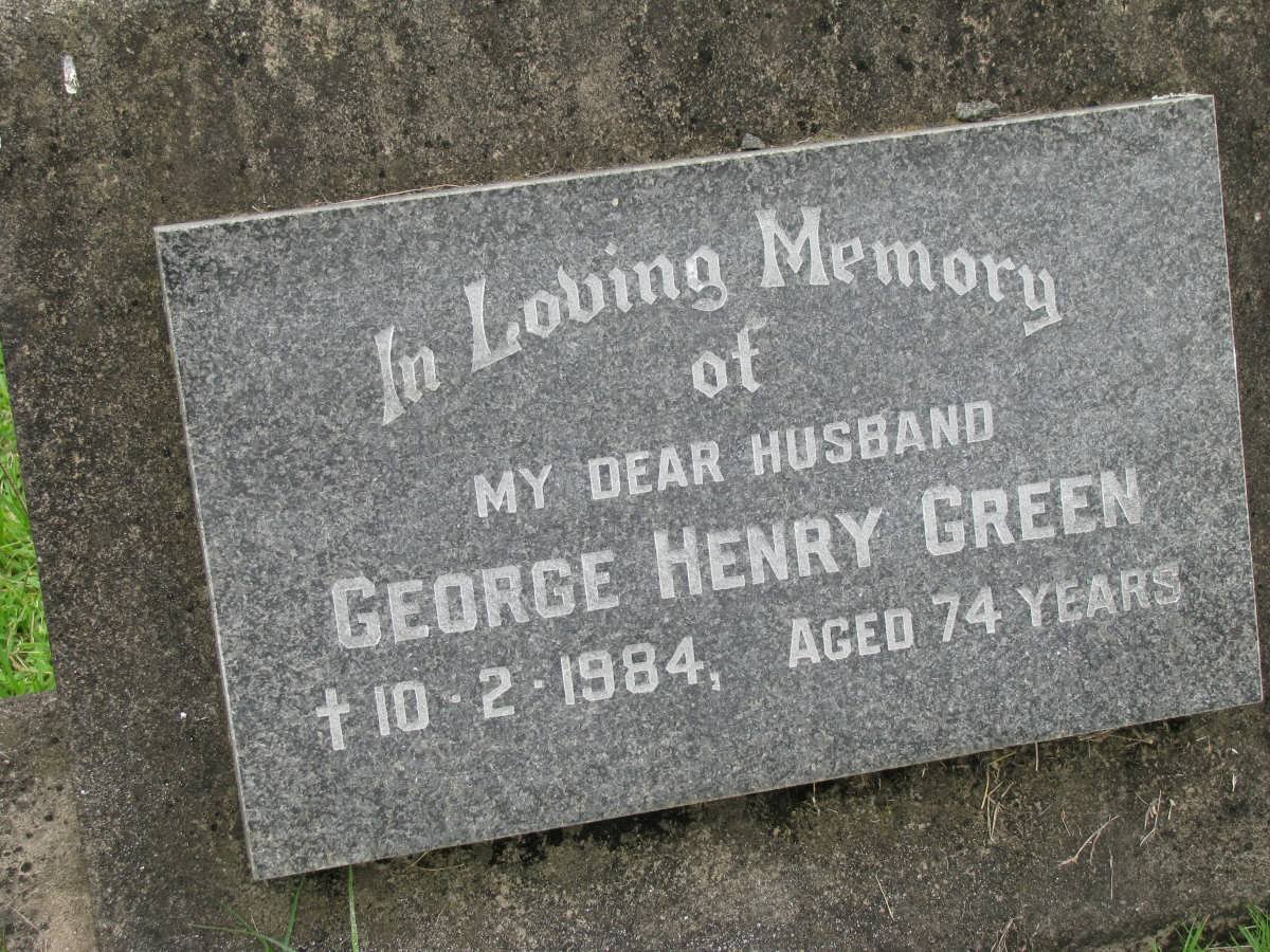 GREEN George Henry -1984