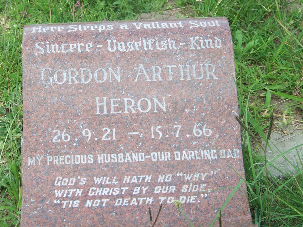 HERON Gordon Arthur 1921-1966