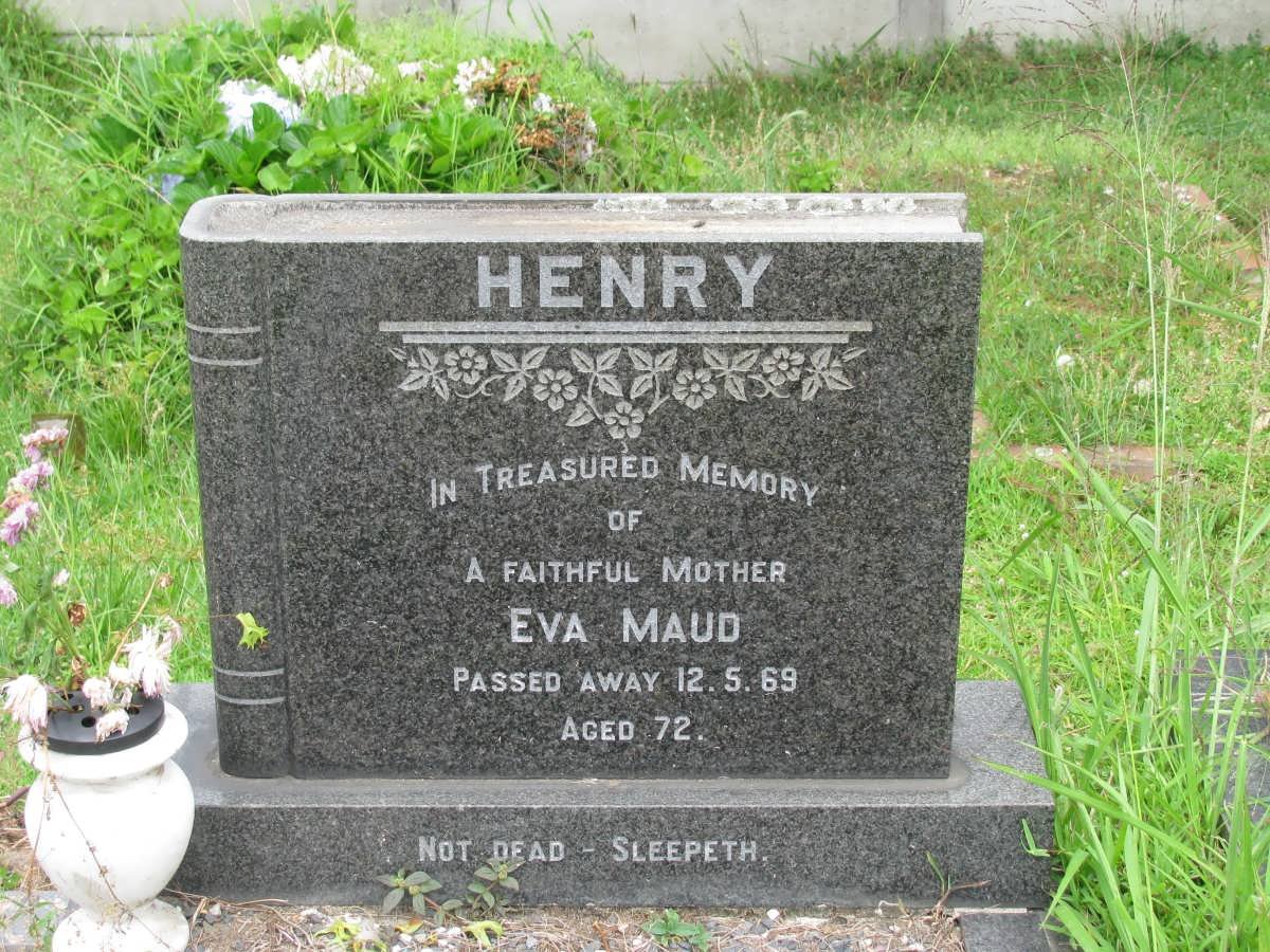 HENRY Eva Maud -1969