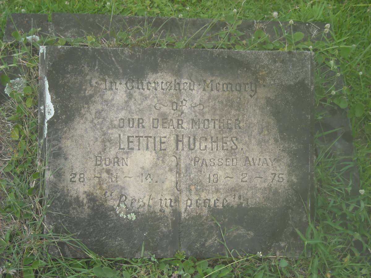 HUGHES Lettie 1914-1975