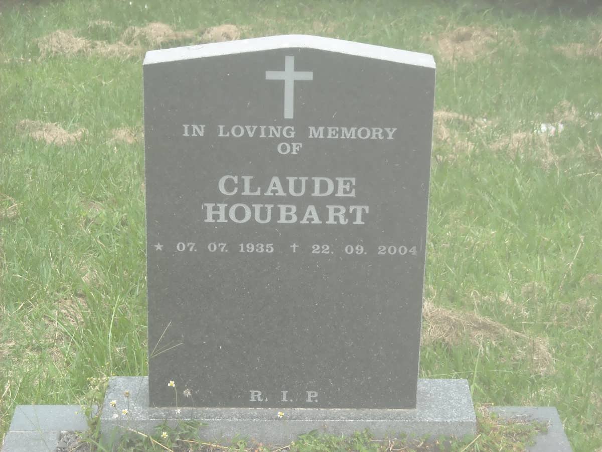 HOUBART Claude 1935-2004