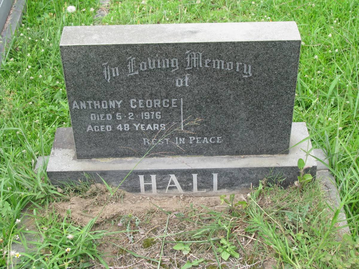 HALL Anthony George -1976