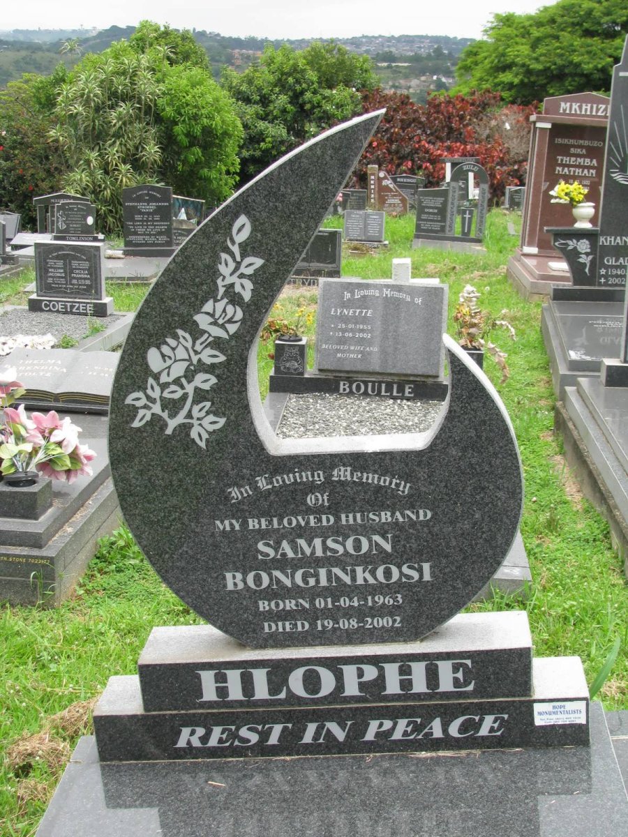 HLOPHE Samson Bonginkosi 1963-2002