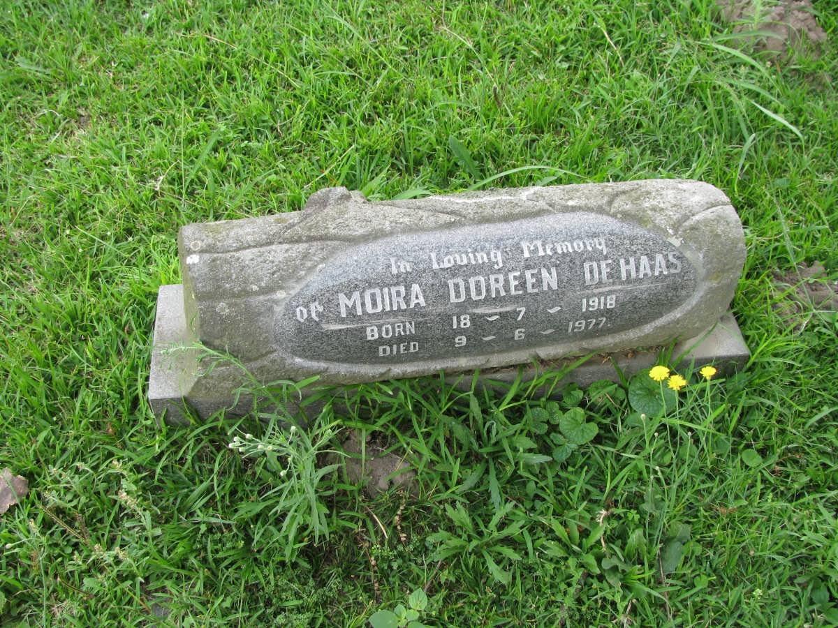 HAAS Moira Doreen, de 1918-1977