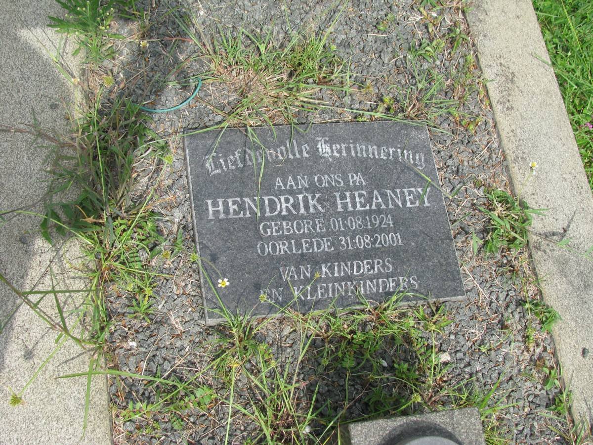 HEANEY Hendrik 1924-2001