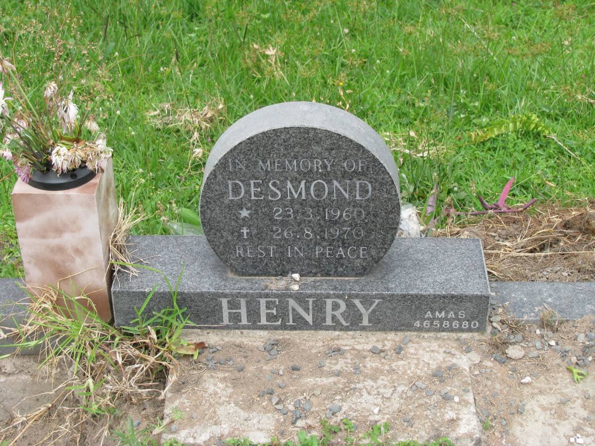 HENRY Desmond 1960-1970