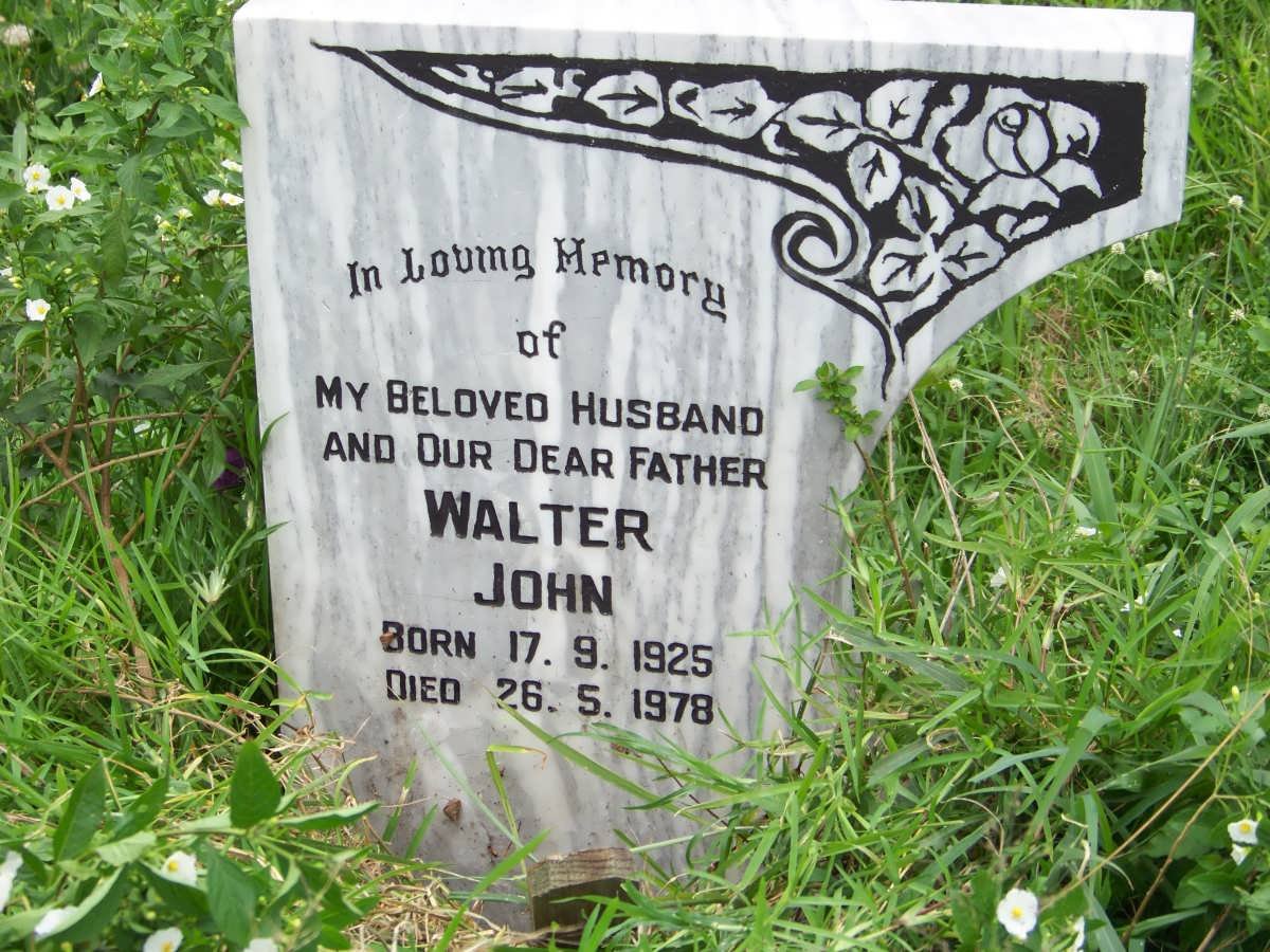 JOHN Walter 1925-1978