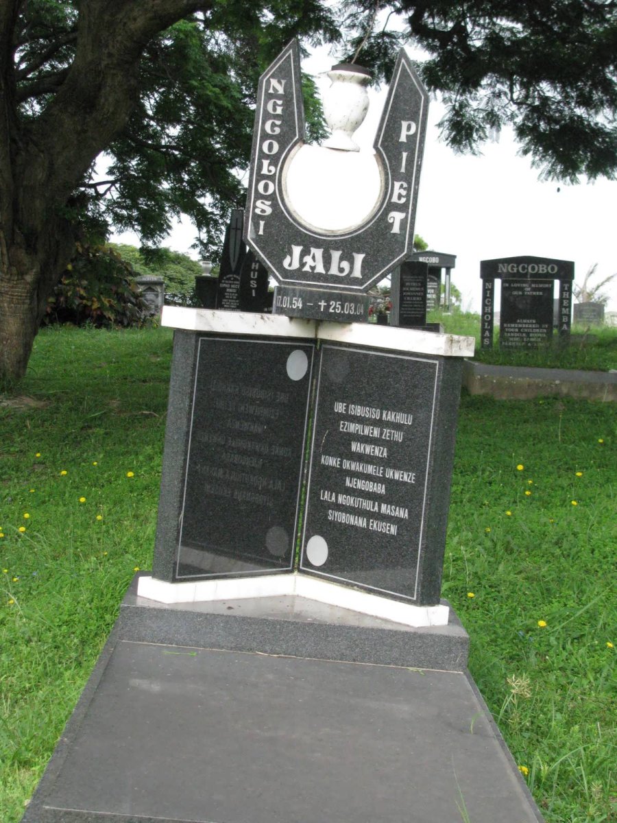 JALI Nggolosi Piet 1954-2004