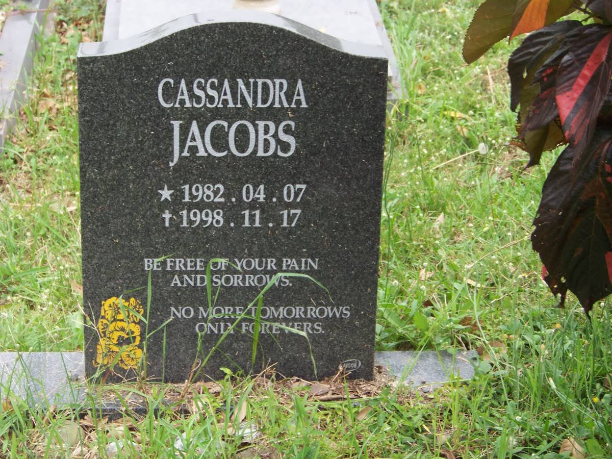 JACOBS Cassandra 1982-1998
