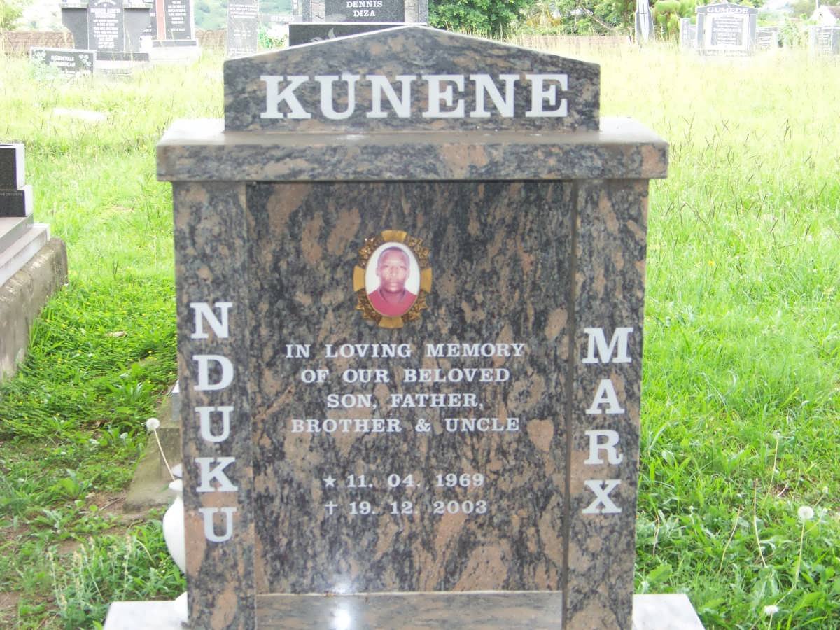 KUNENE Nduku Marx 1969-2003