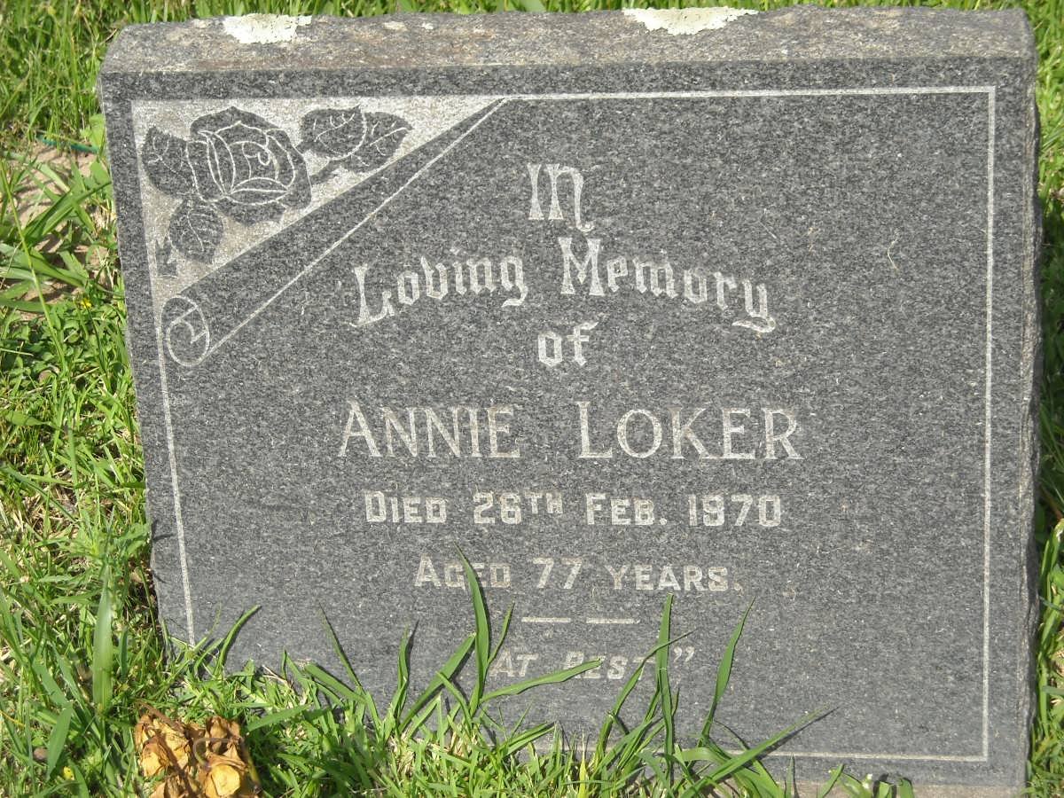 LOKER Annie -1970