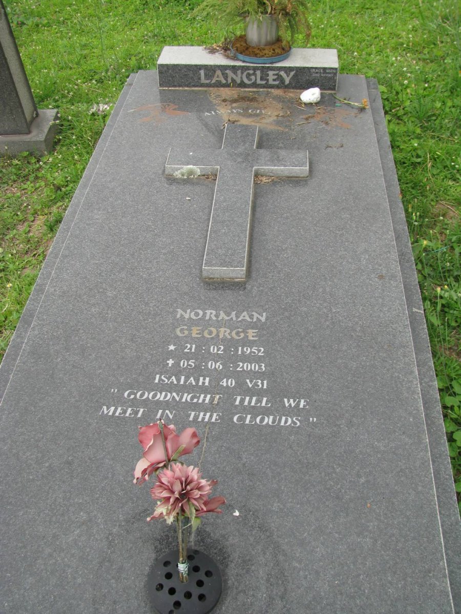 LANGLEY Norman George 1952-2003