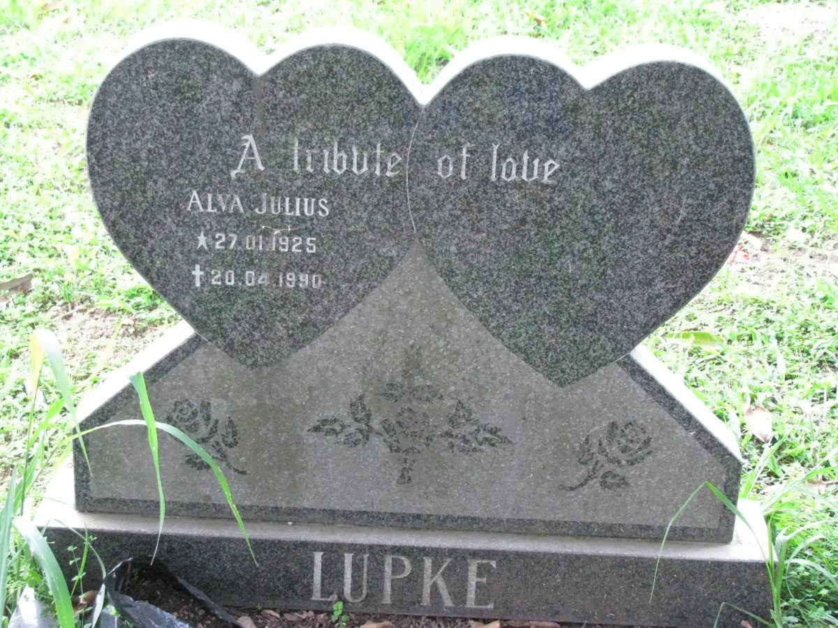 LUPKE Alva Julius 1925-1990