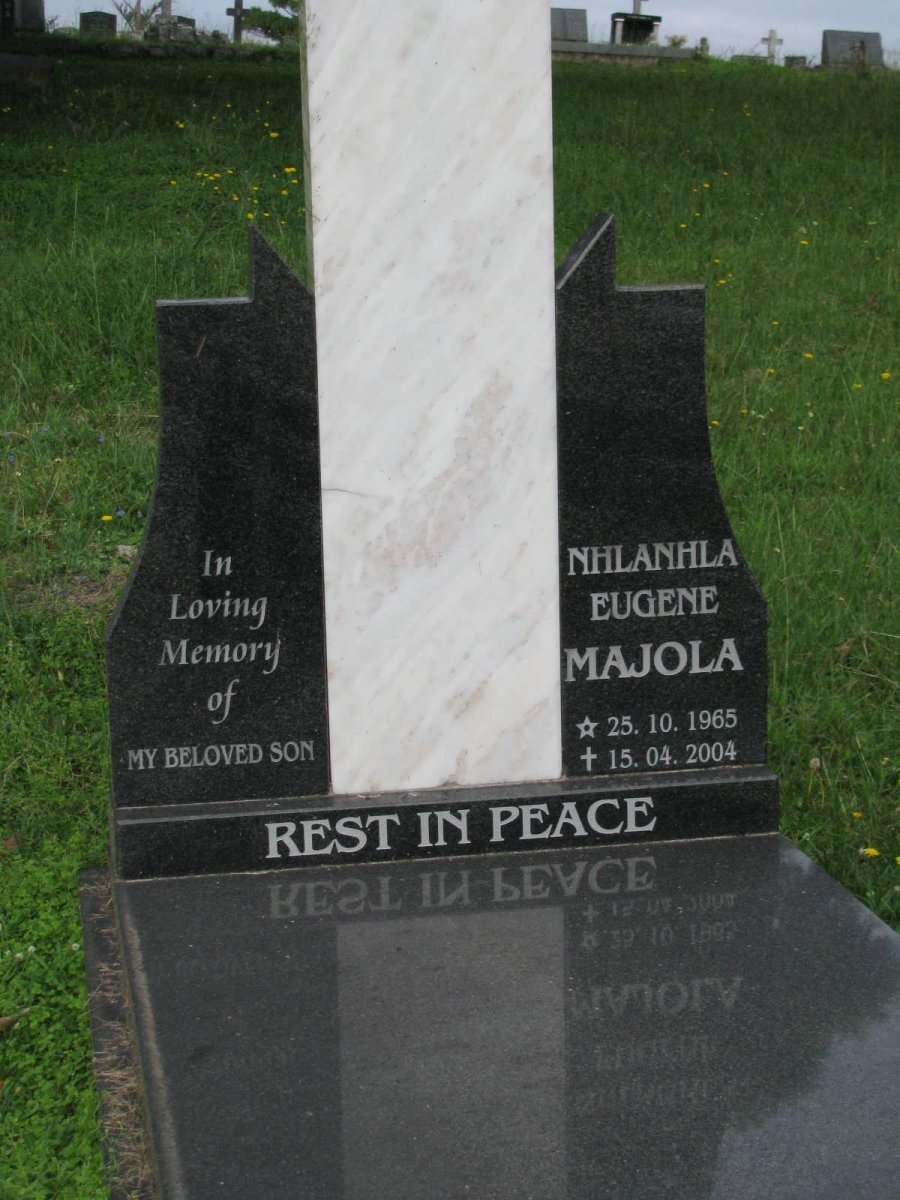 MAJOLA Nhlanhla Eugene 1965-2004