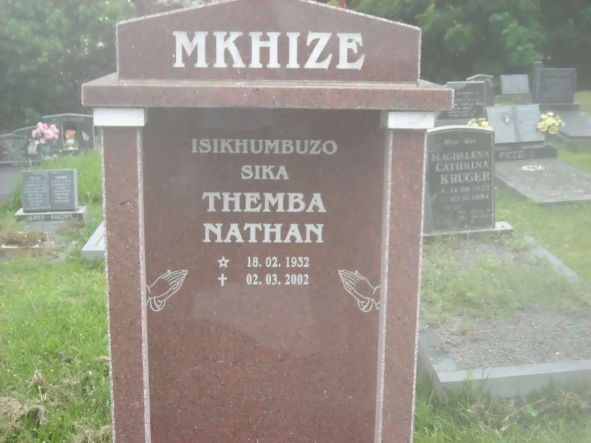 MKHIZE Themba Nathan 1932-2002