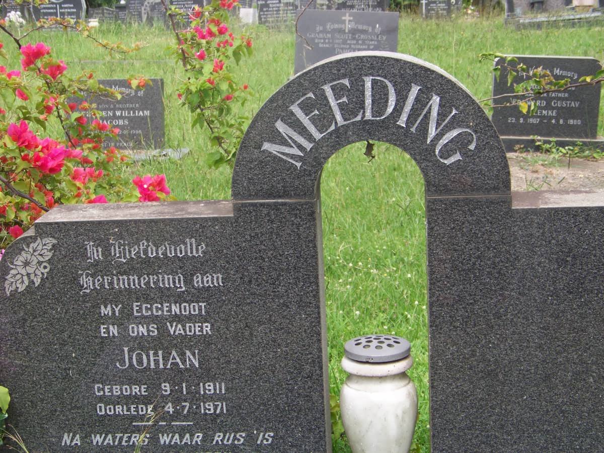 MEEDING Johan 1911-1971