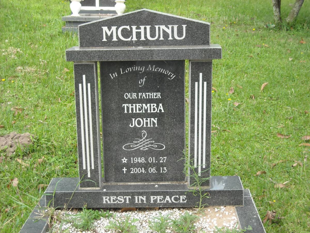 MCHUNU Temba John 1948-2004